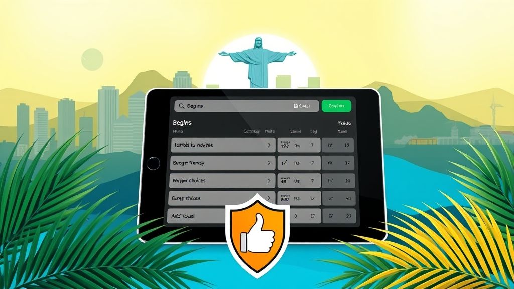 Melhores casas de apostas para iniciantes no Brasil em 2025